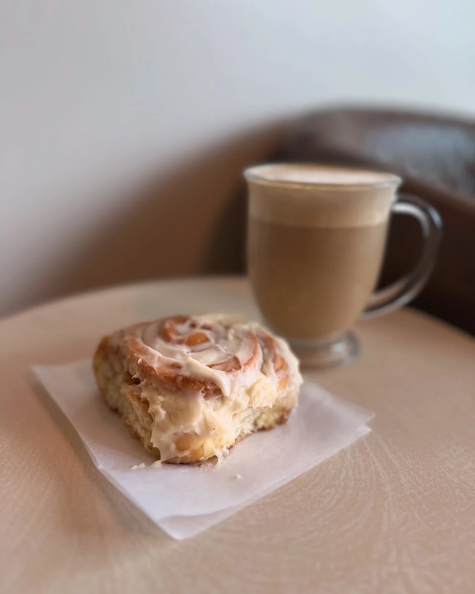Frosted Cinnamon Roll