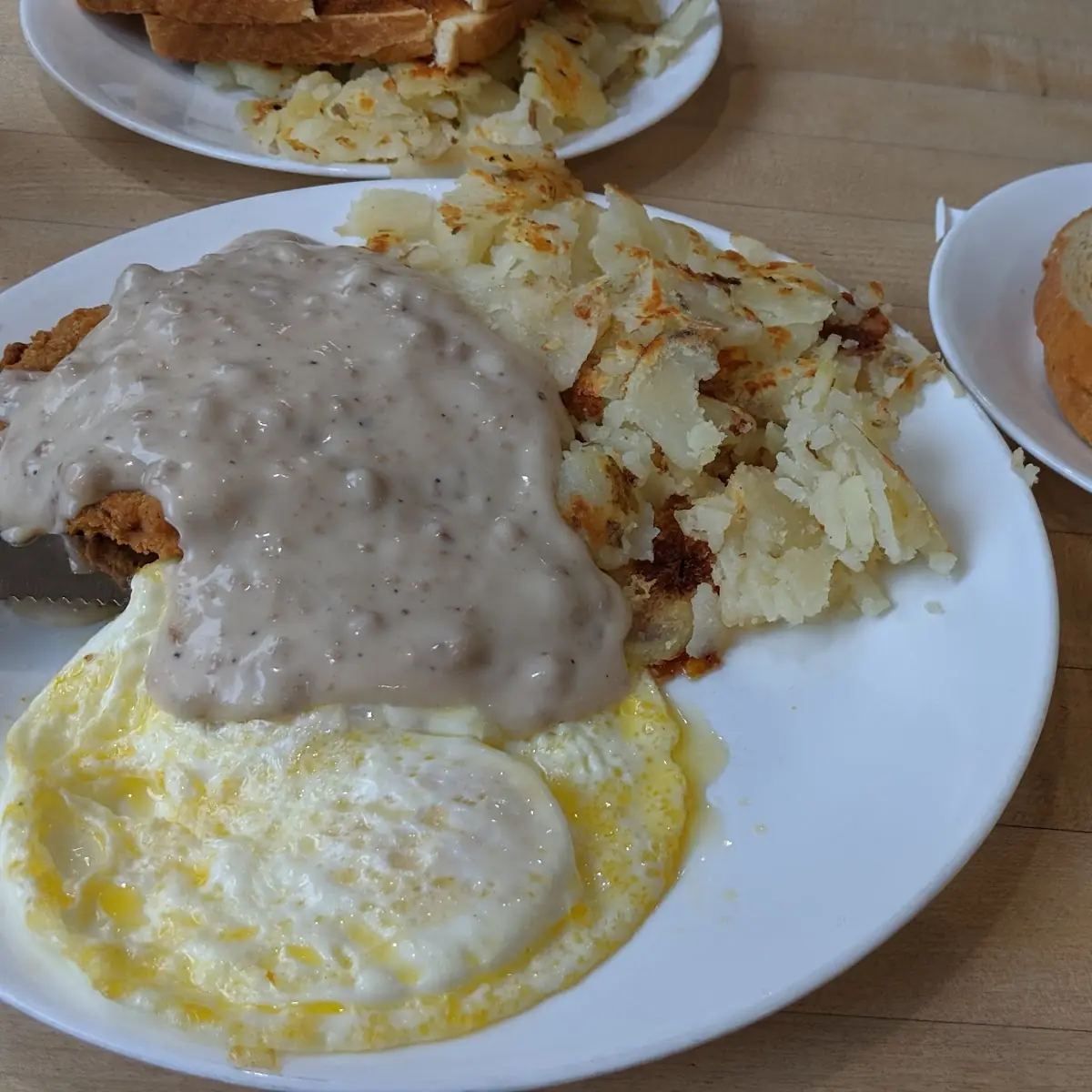 Country Fried Steak & Eggs