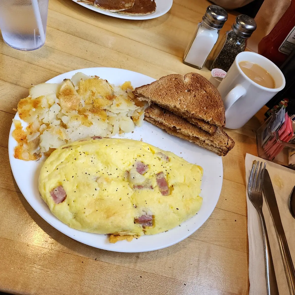 Ham and Cheese Omelette