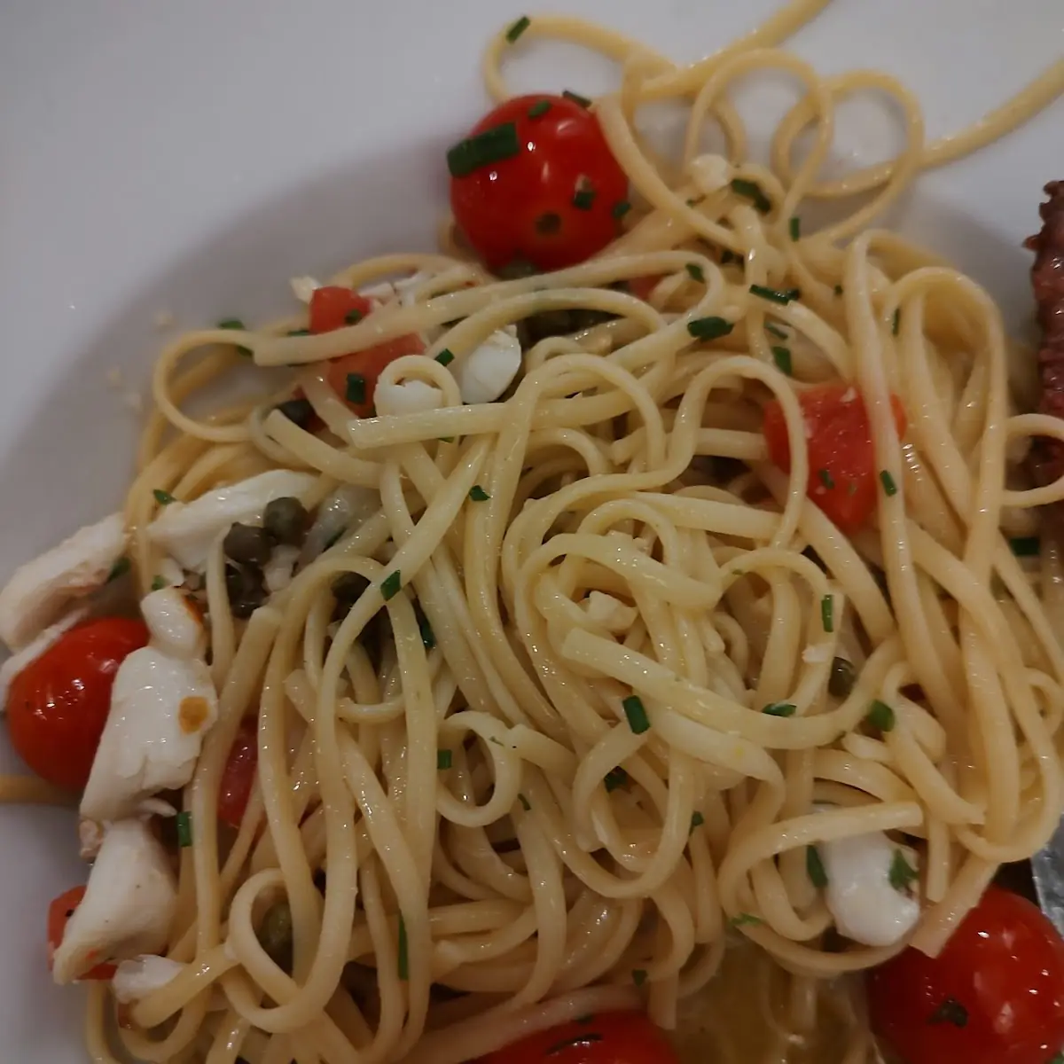 Crab Shrimp Piccata