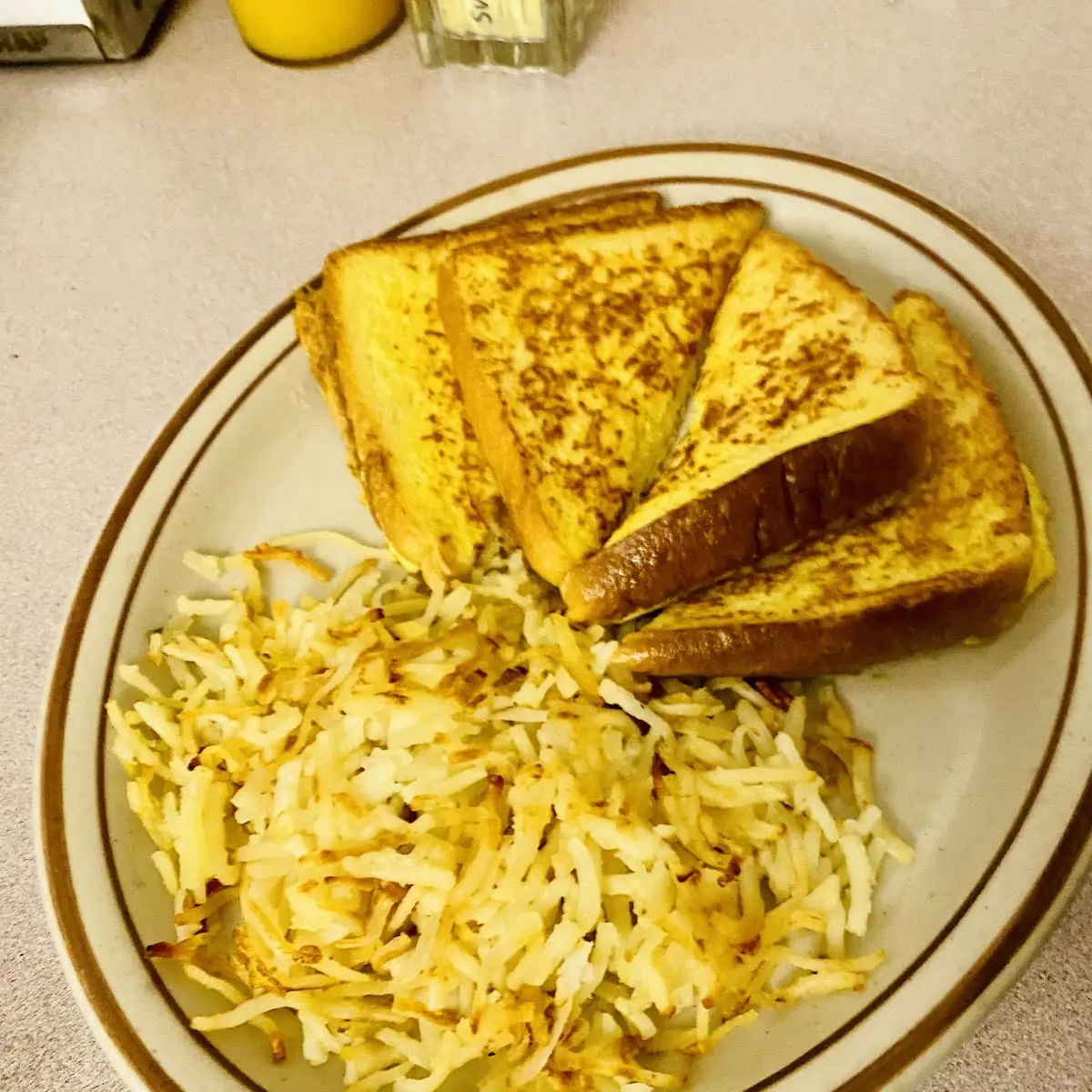 French Toast Hash Browns