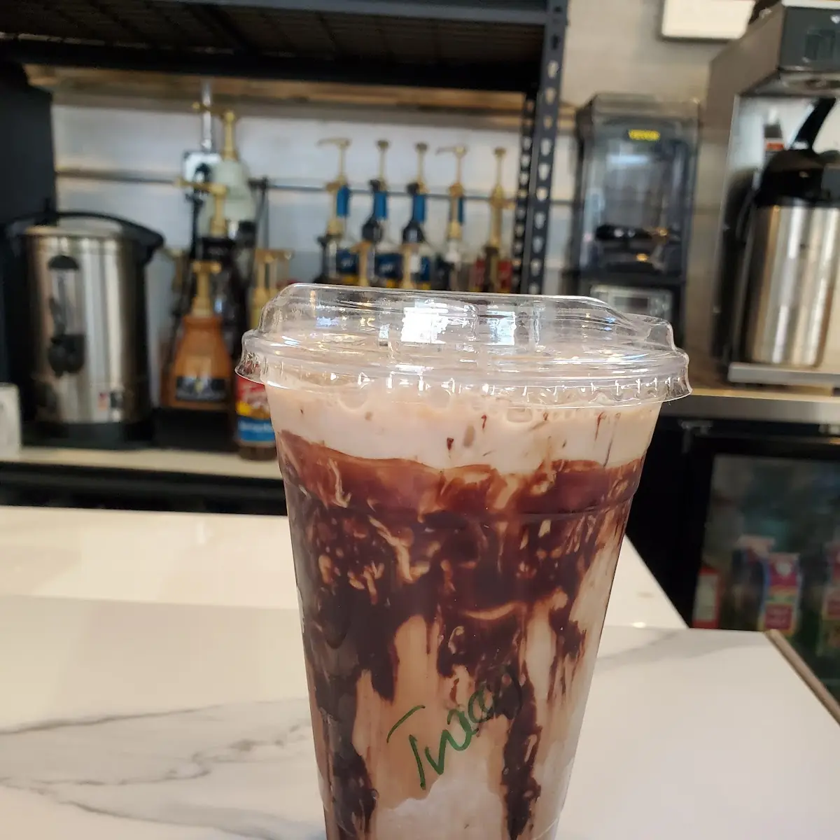 Peppermint Mocha Iced Coffee