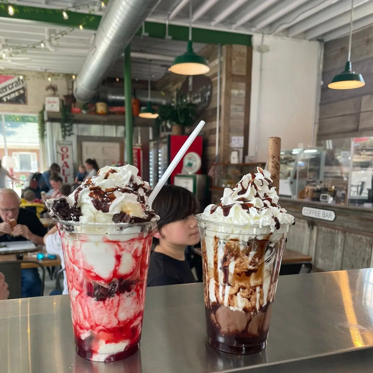 Vchoco Strawberry Shortcake Sundae
