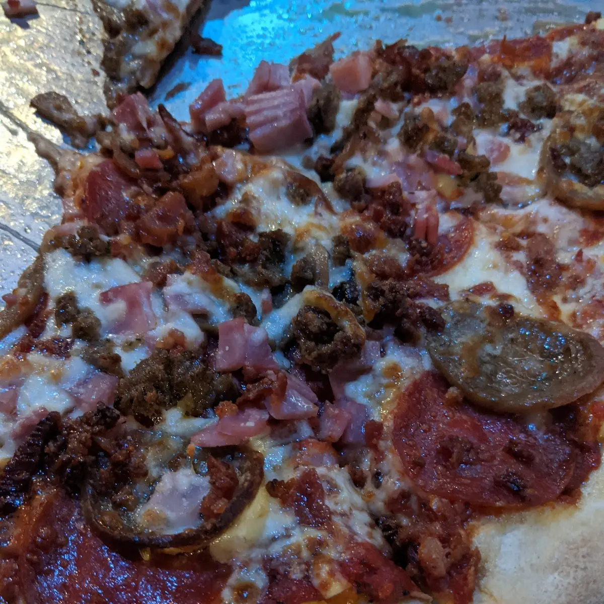 10in Gluten Free Meat Pizza