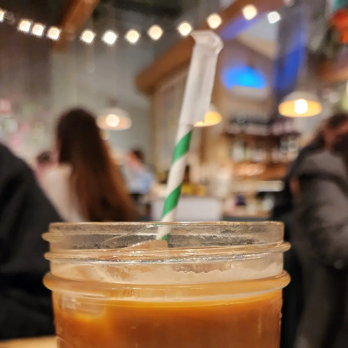 Iced Oat Milk Chai Latte