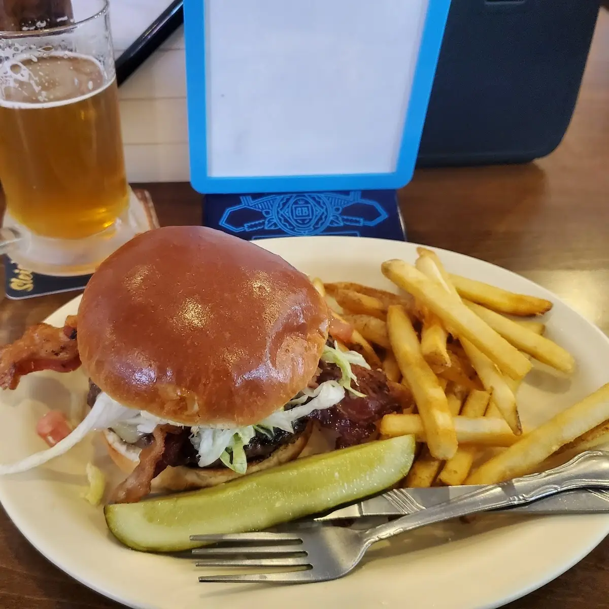 Chipotle Bacon Burger