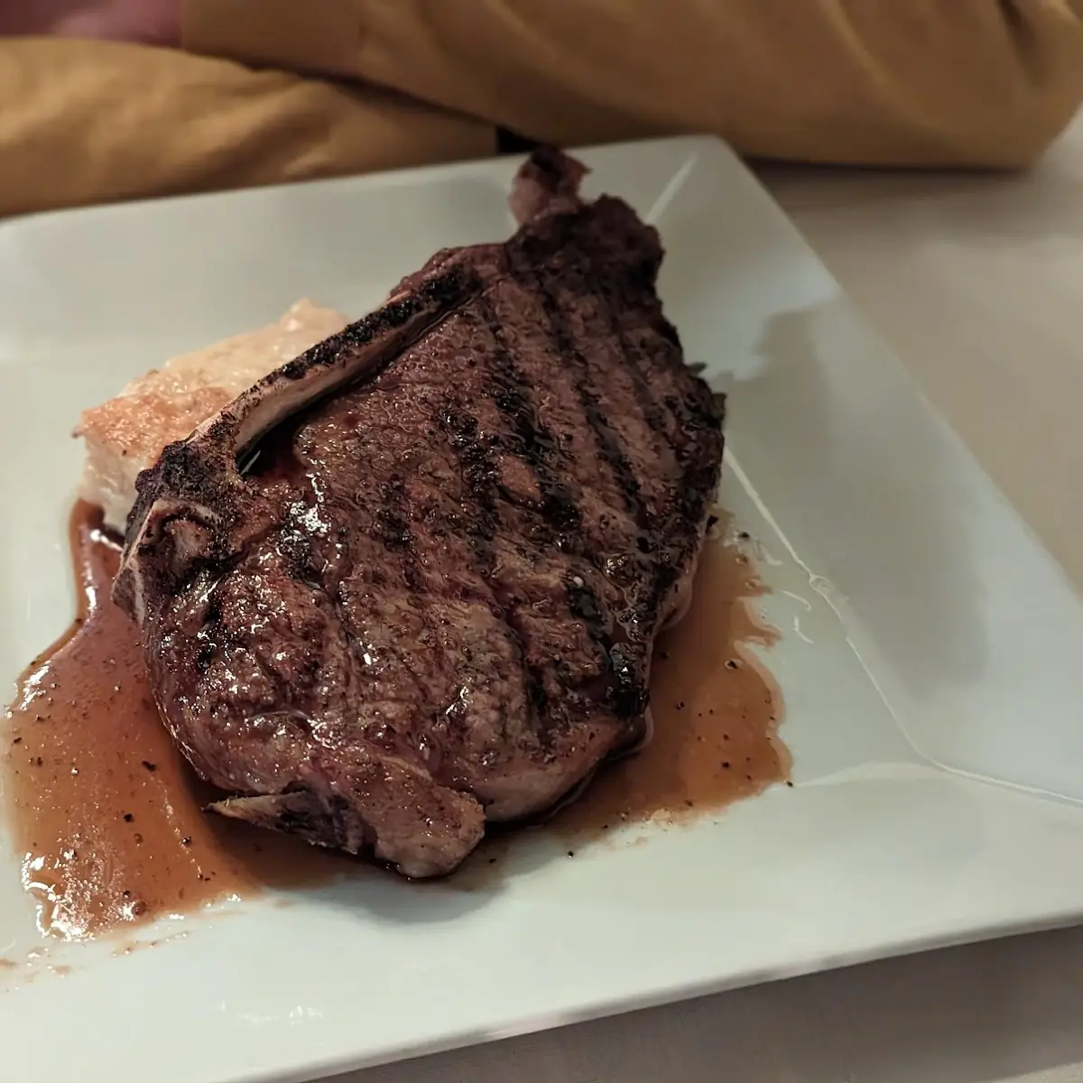 Bone in New York Strip