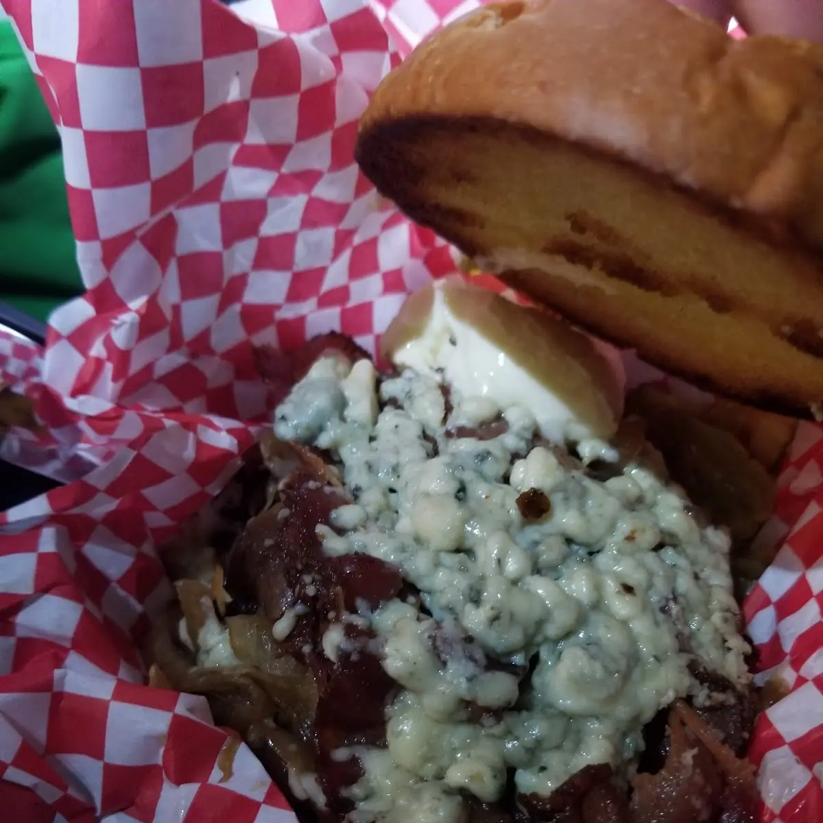 Blue Cheese Burger