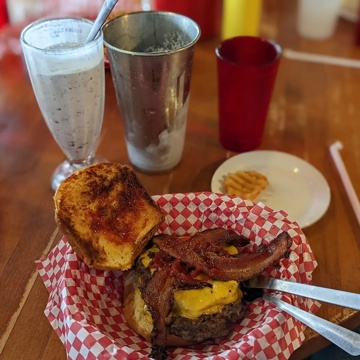 Double Cheeseburger with Jalapeno Bacon