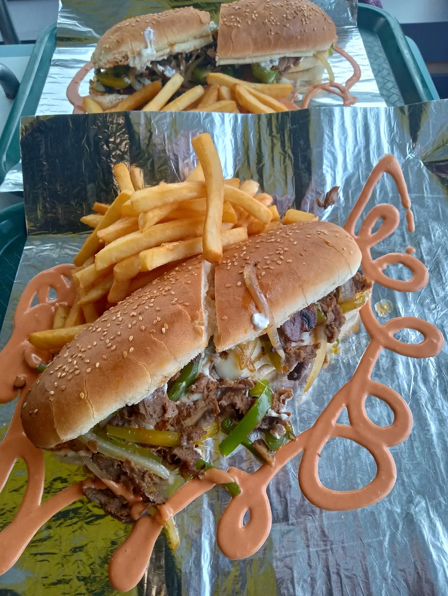 Philly Cheese Steak Sandwich