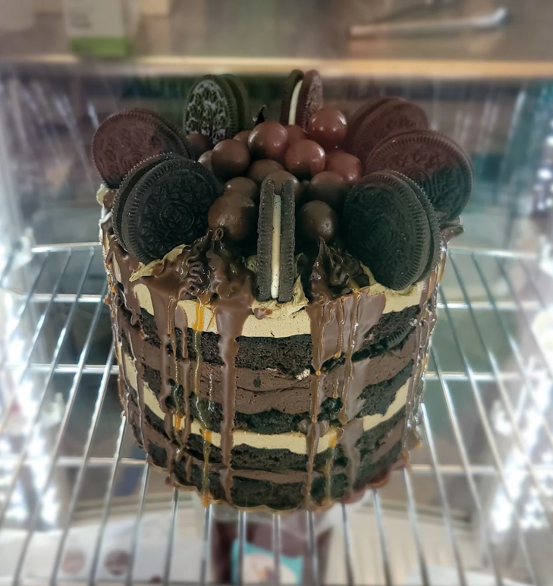 Chocolate Mocha Explosion Cake