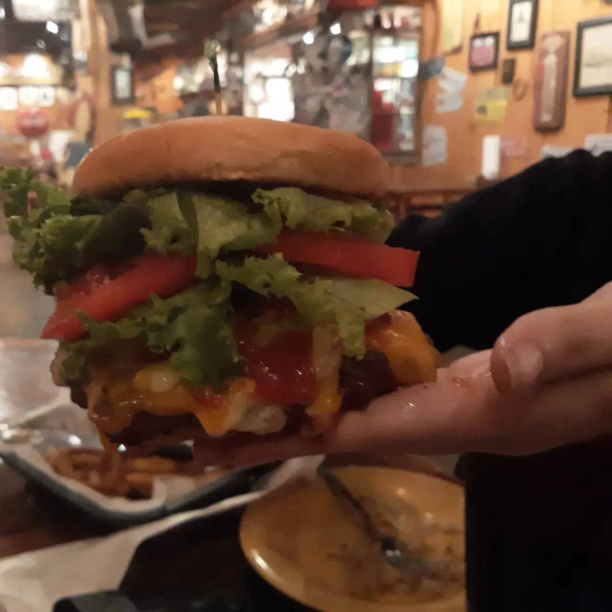 Ten Mile High Bacon Cheeseburger