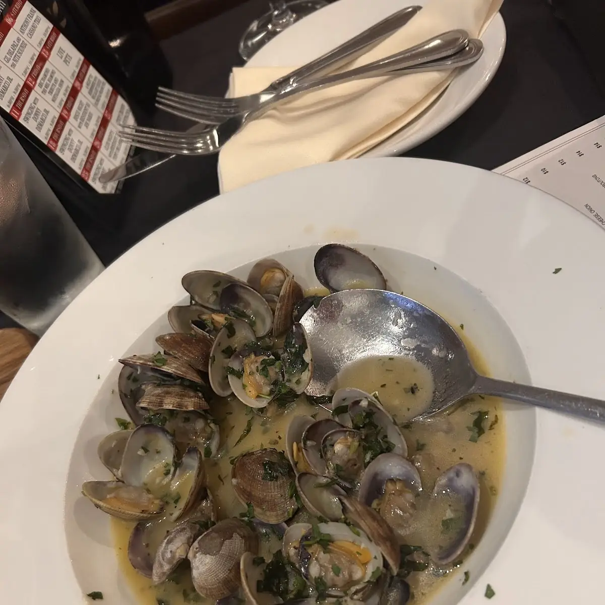 Steamed Clams