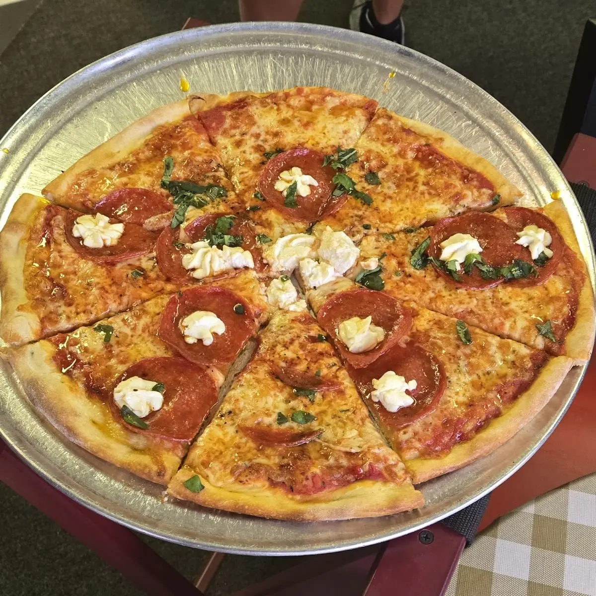 Hot Honey Pepperoni Pizza