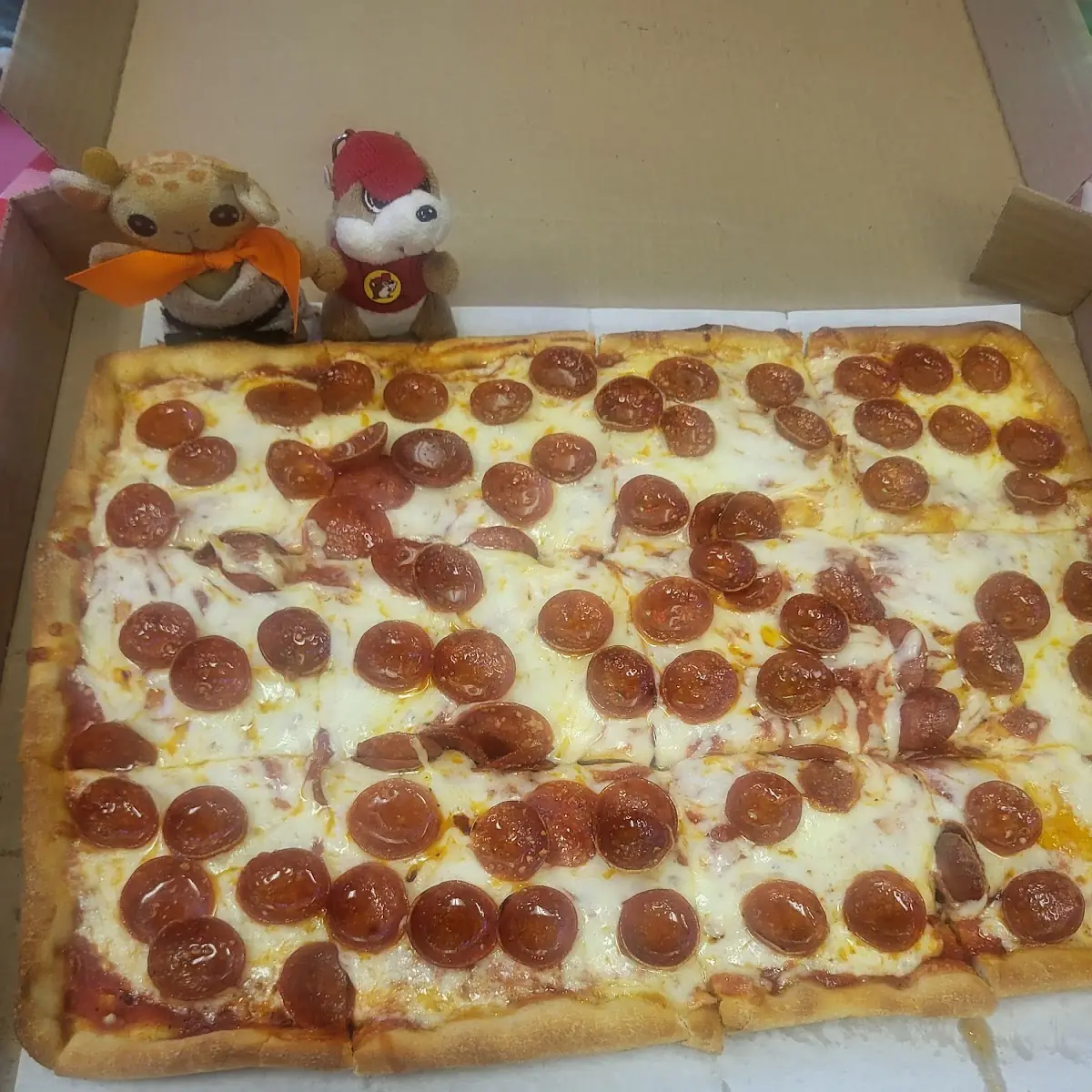 Pepperoni Sicilian Pizza