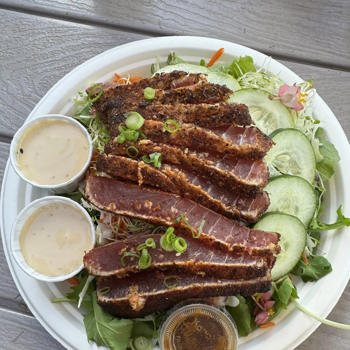 Smoked Marlin Salad
