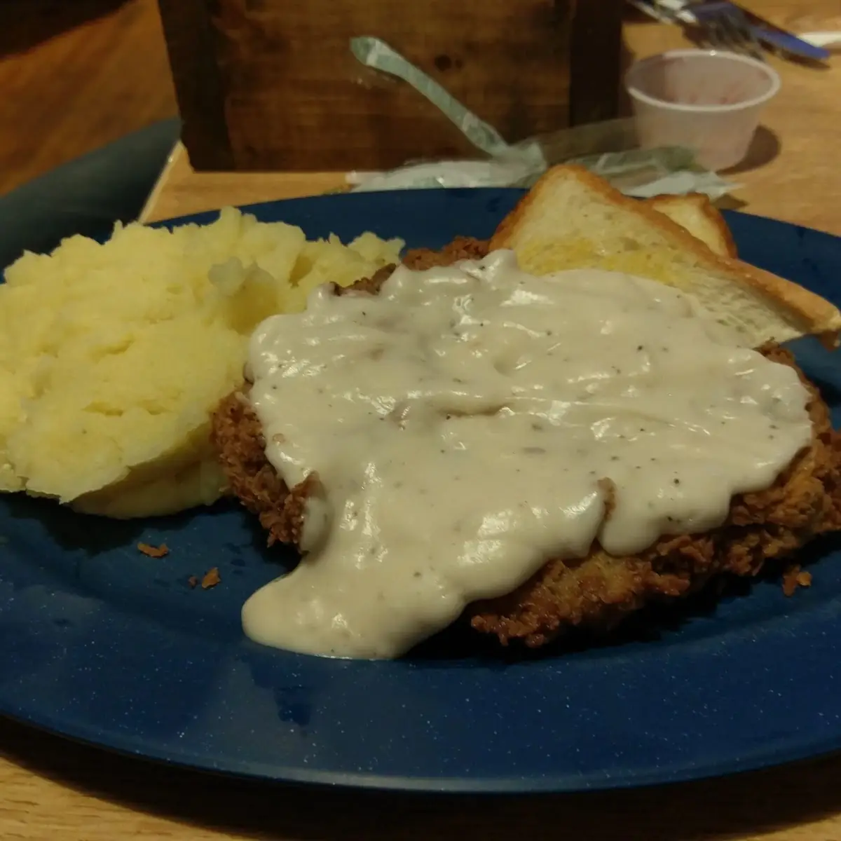 Chicken Fried Steak Half
