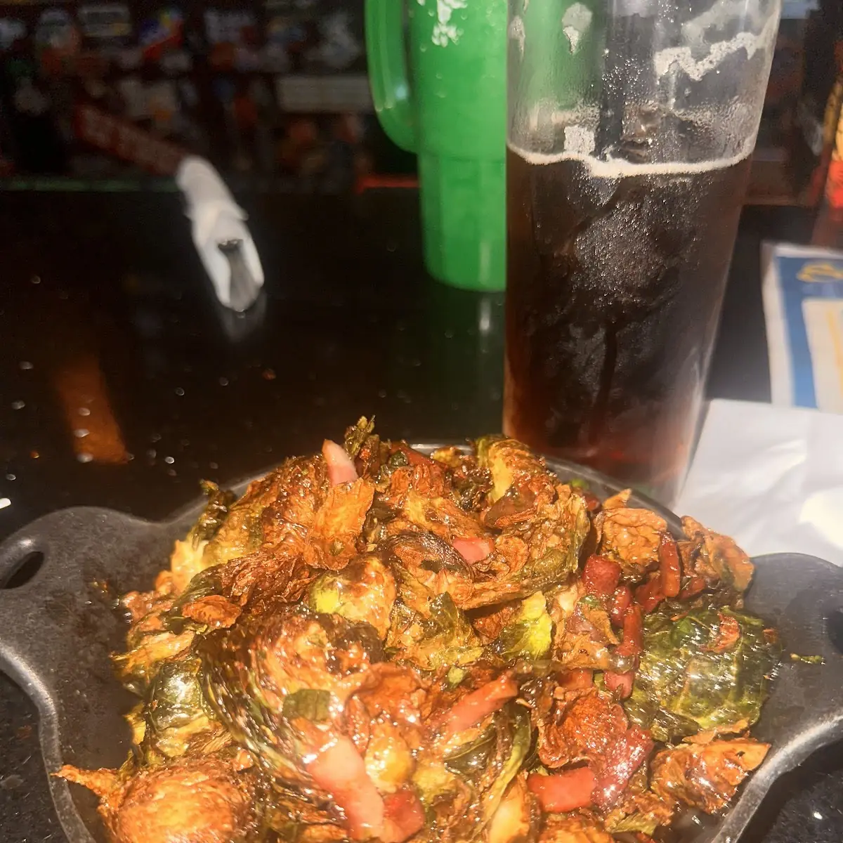 Bourbon Bacon Brussel Sprouts