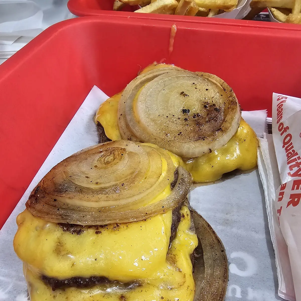 Grilled Onions Wrapped Flying Dutchman