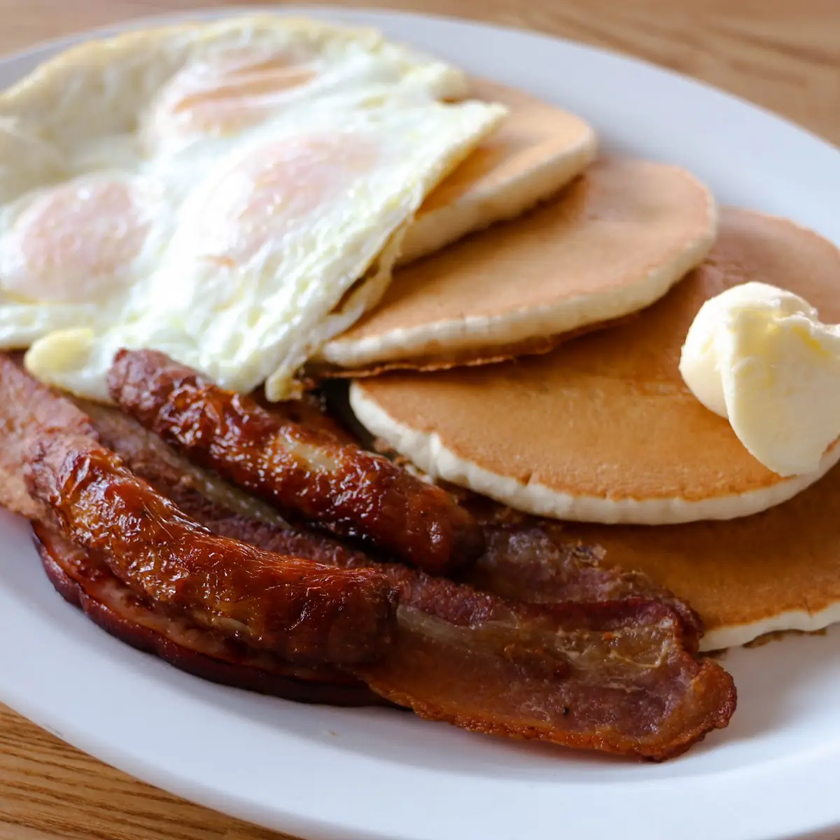Canadian Bacon & Eggs