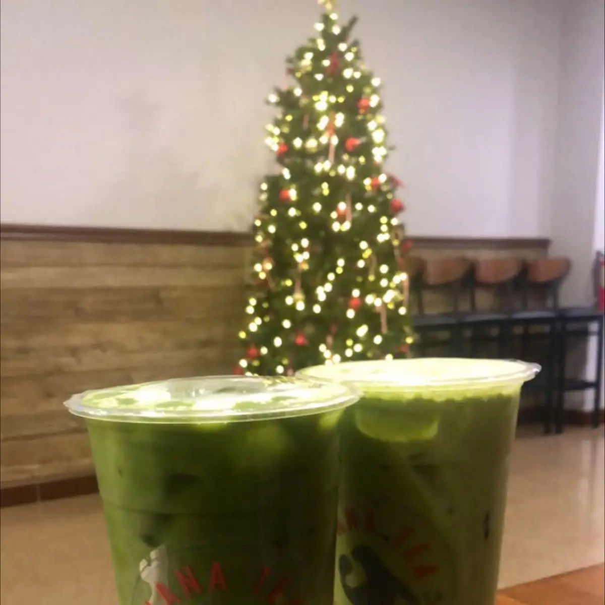 Strawberry Matcha Latte