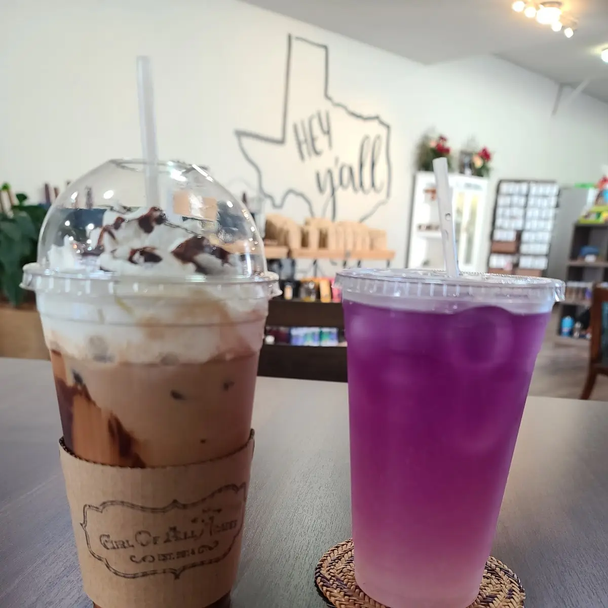 Butterfly Blue Pea Tea Lemonade