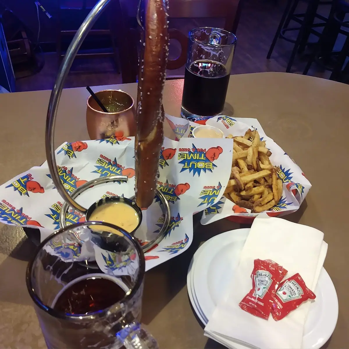 Pretzel & French Fries