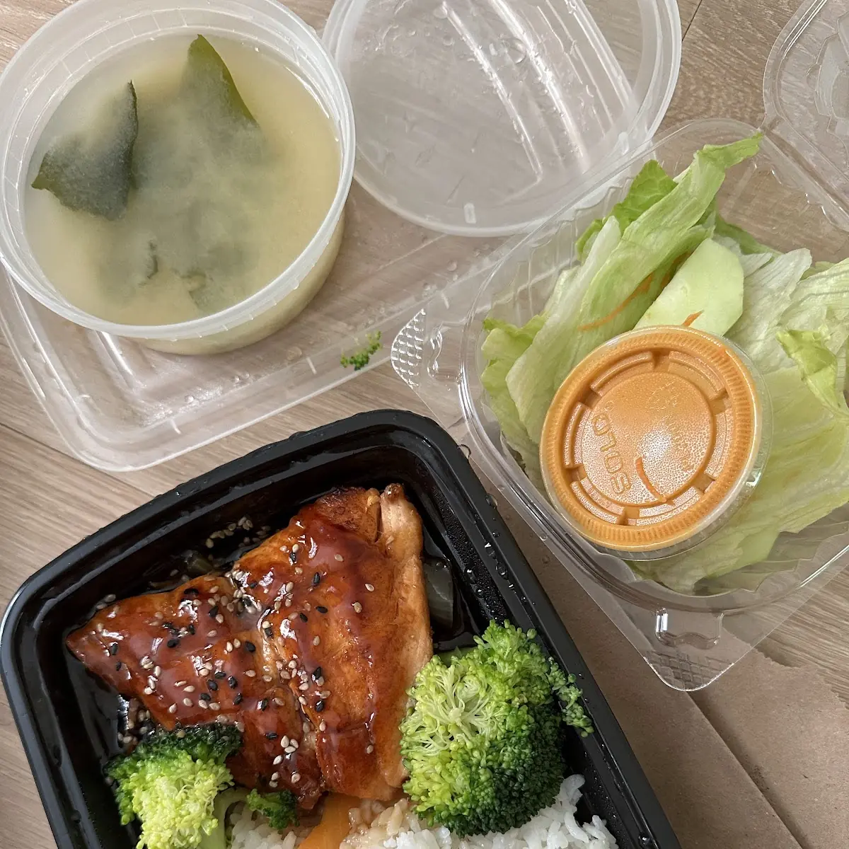 Salmon Teriyaki Lunch Bento Box