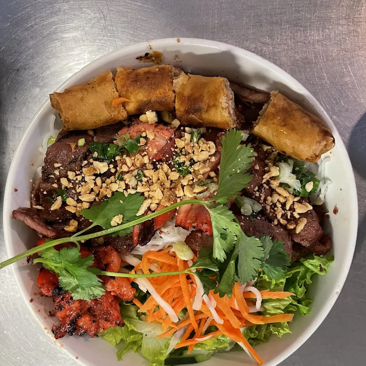 Bun Thit Nunong-Grilled Meat Noodle Bowl