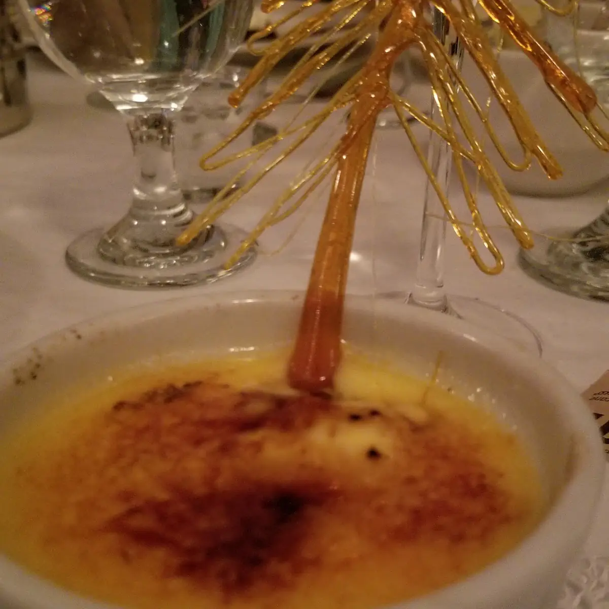 Egg Nog Creme Brulee