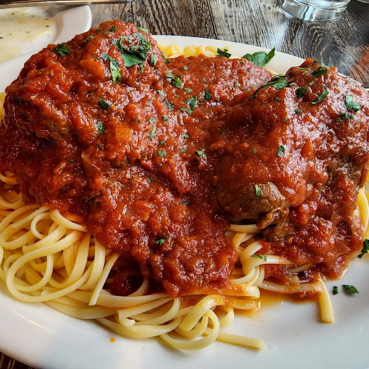 Sausage with Bolognese Pasta