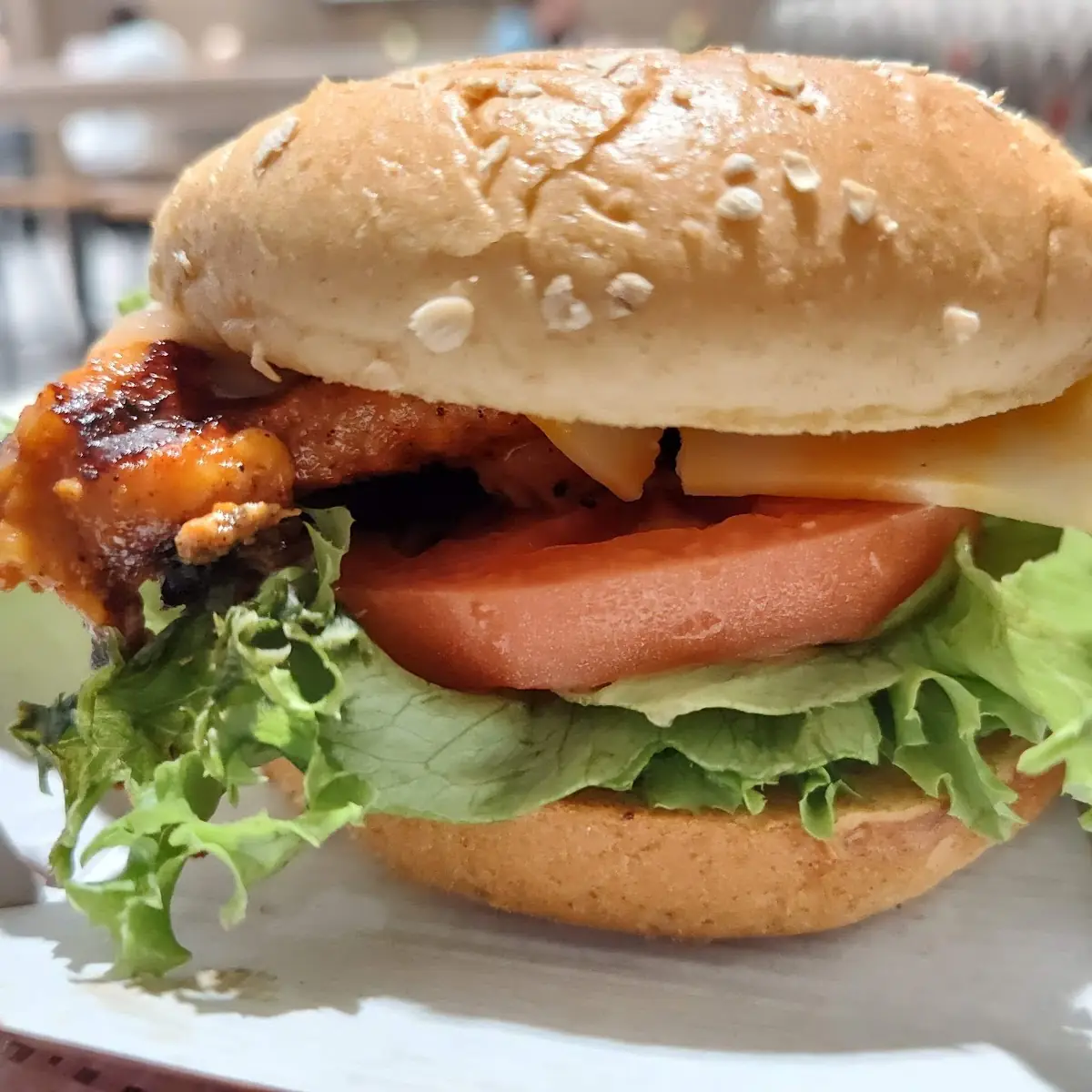 Grilled Spicy Chicken Sandwich