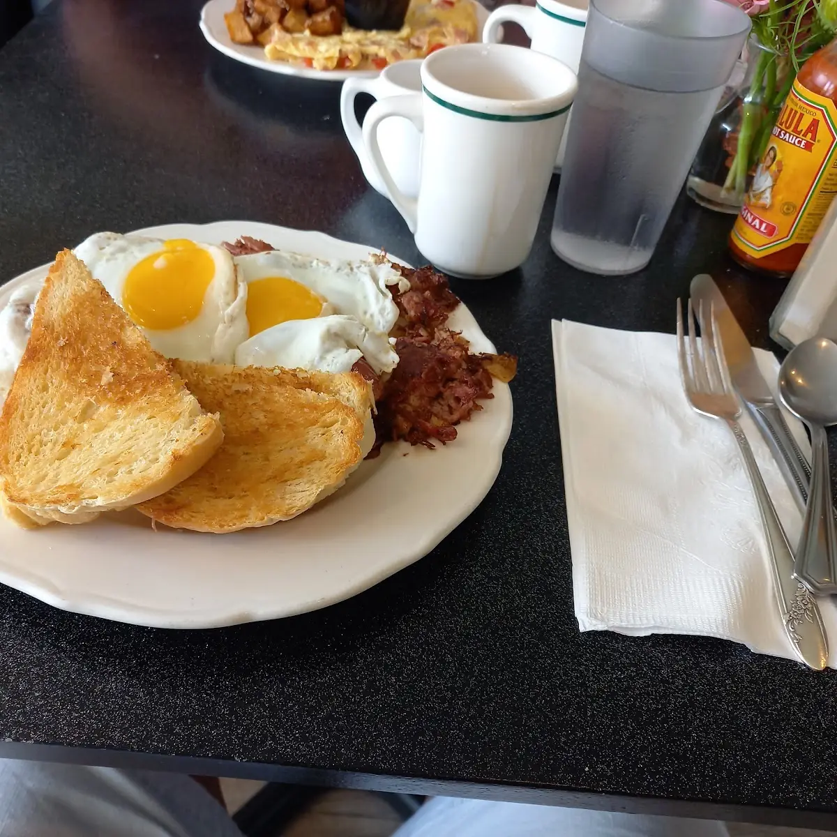 Corned Beef Hash and Eggs