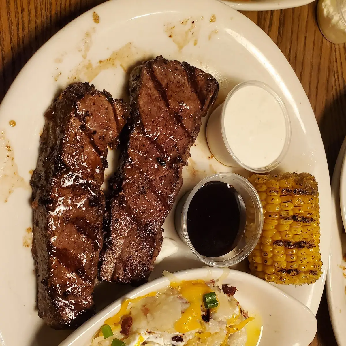 Steak and Loaded Baked Potato