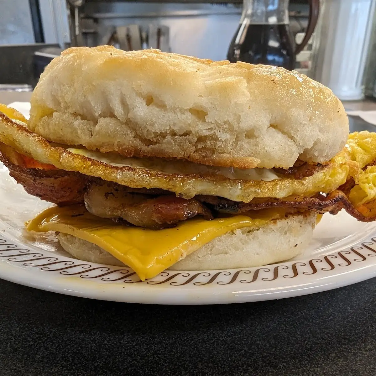 Bacon Egg & Cheese Biscuit
