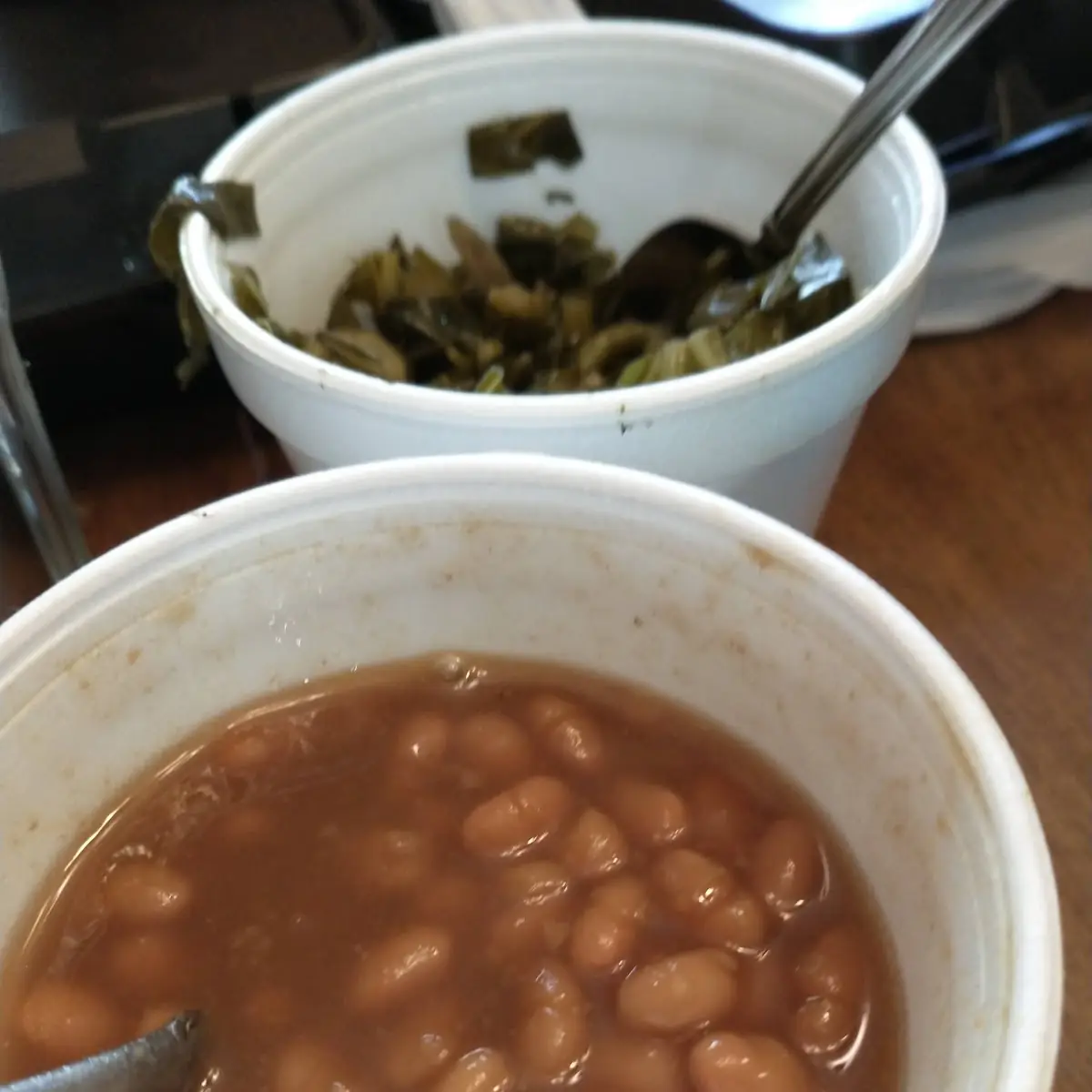 Beans and Collard Greens