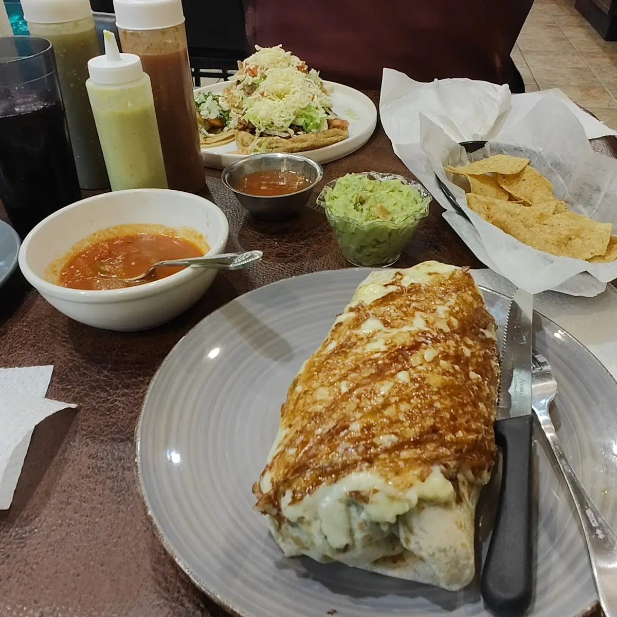 Chile Relleno / Cheese Stuffed Poblano Pepper Burrito