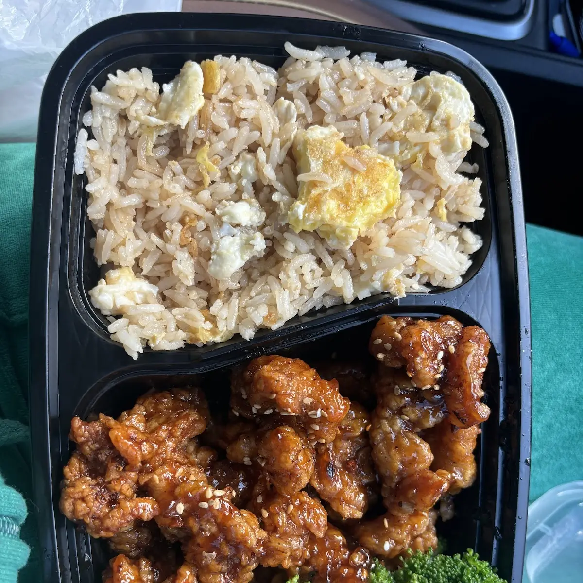 Sesame Chicken with Rice