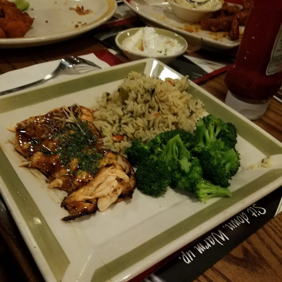 Broiled Salmon