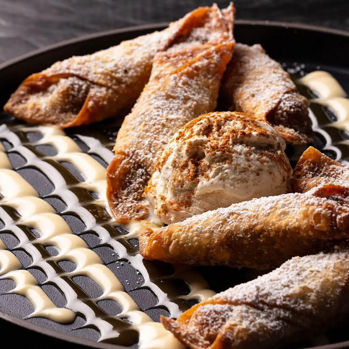 Banana Spring Rolls