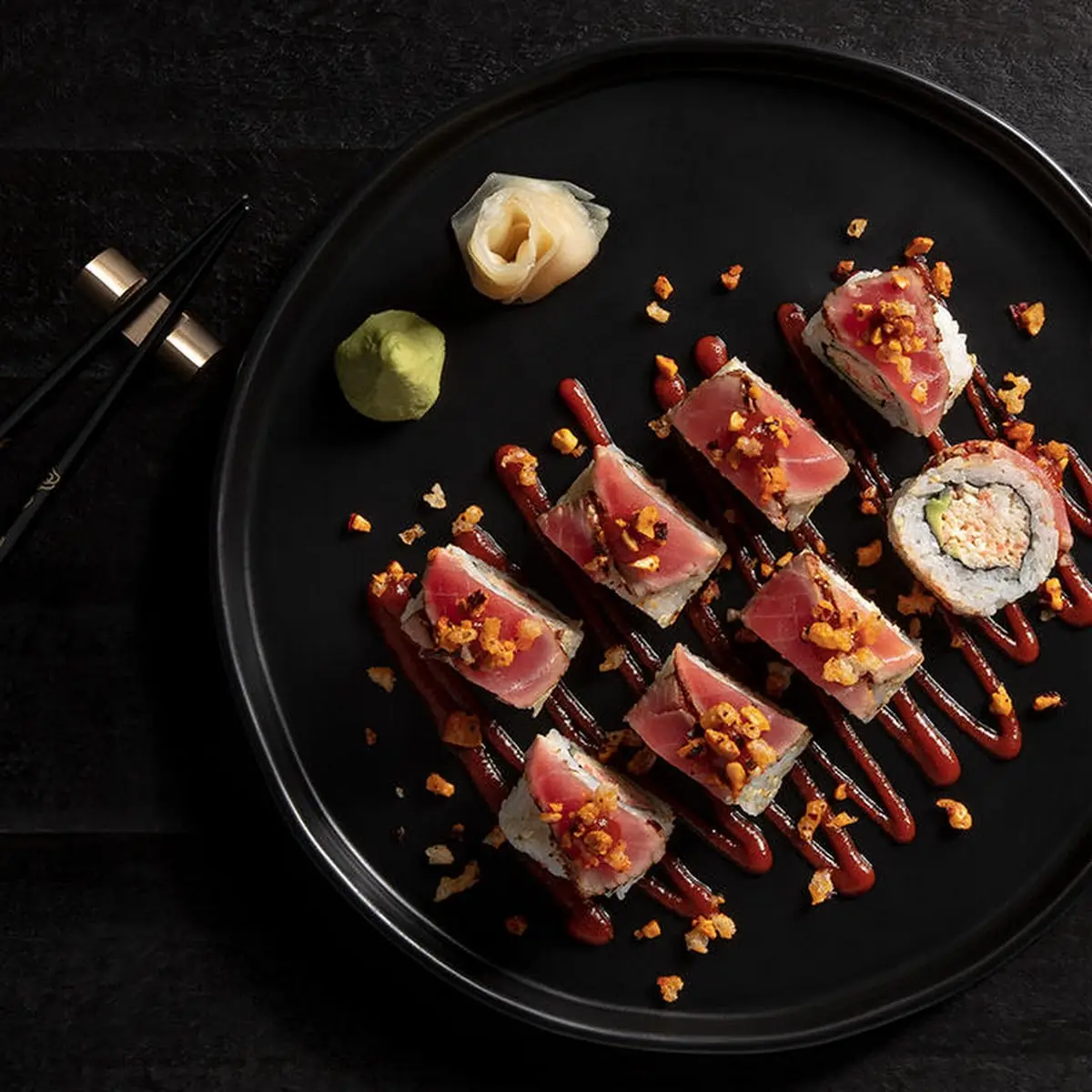 Kung Pao Dragon Roll