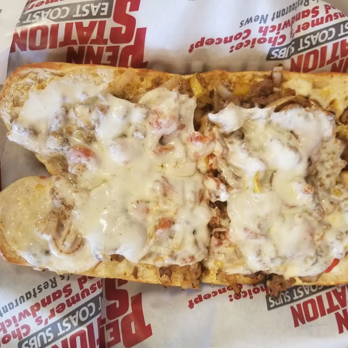 10 Inch Philly Cheese Steak