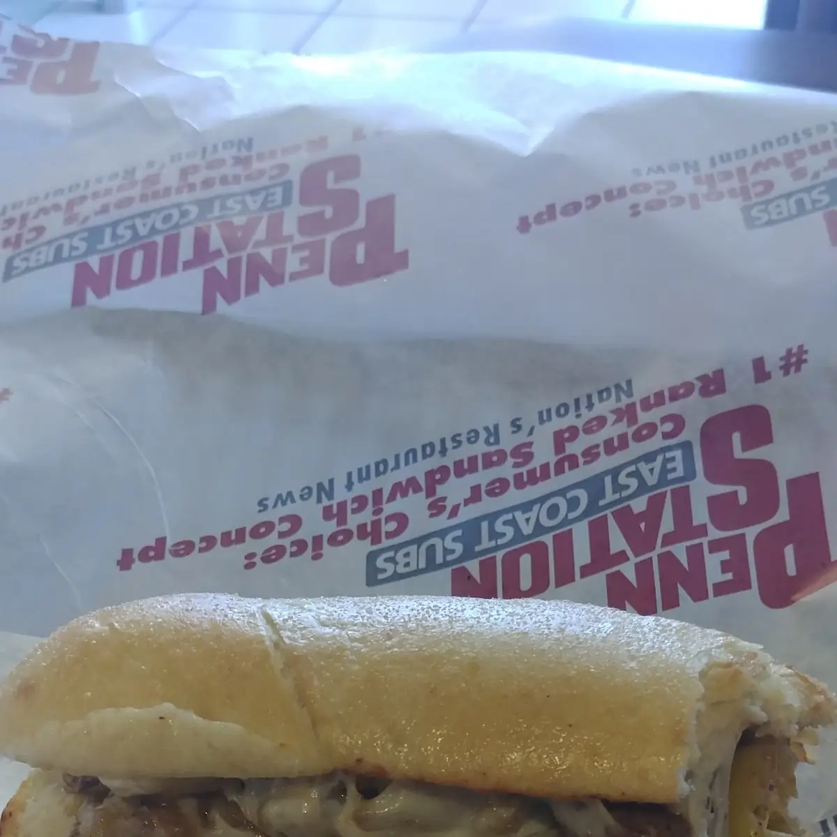 Philly Cheese Steak Sandwich