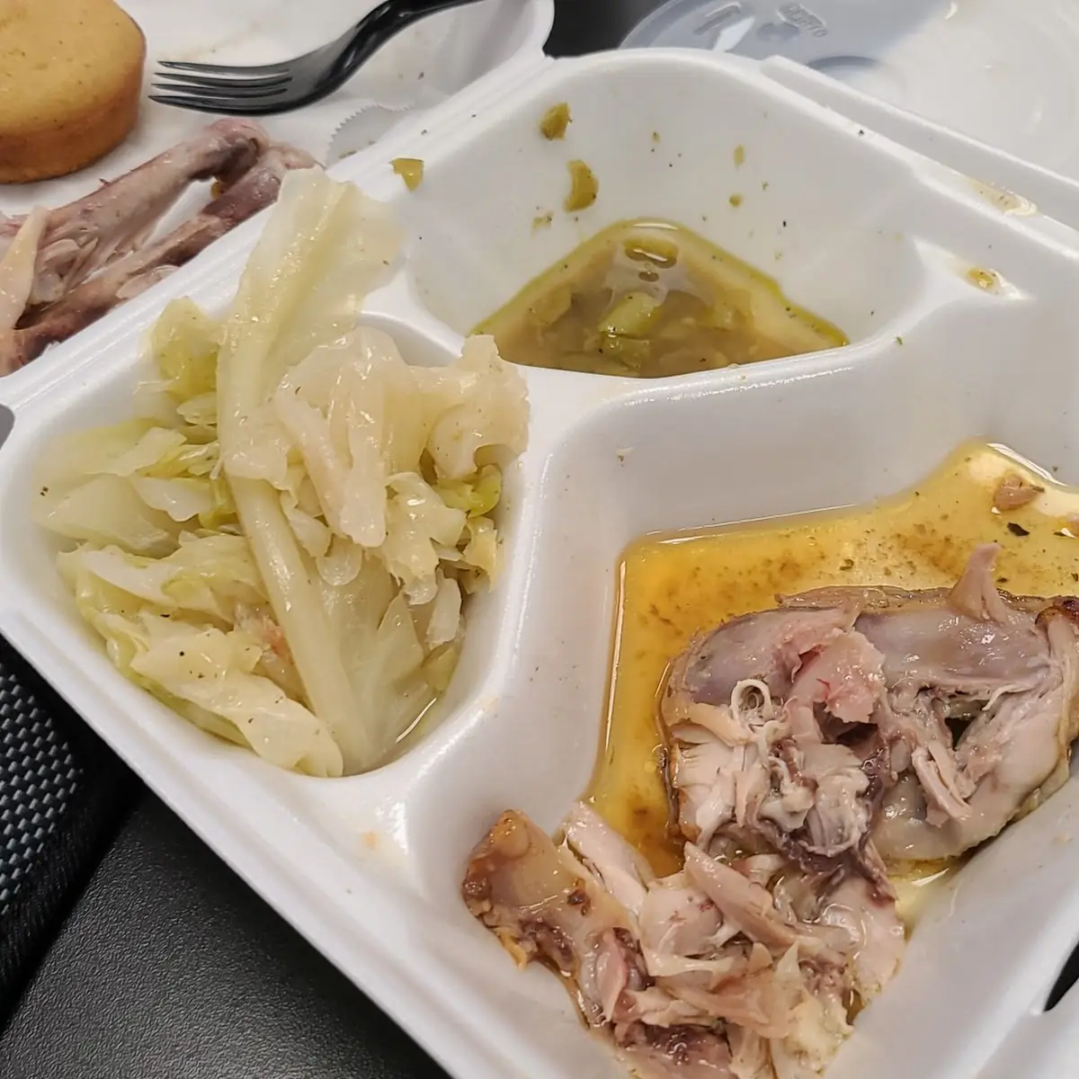 Baked Chicken Cabbage and Green Beans