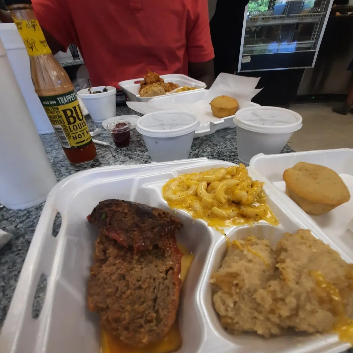 Meatloaf Mac and Cheese Dressing