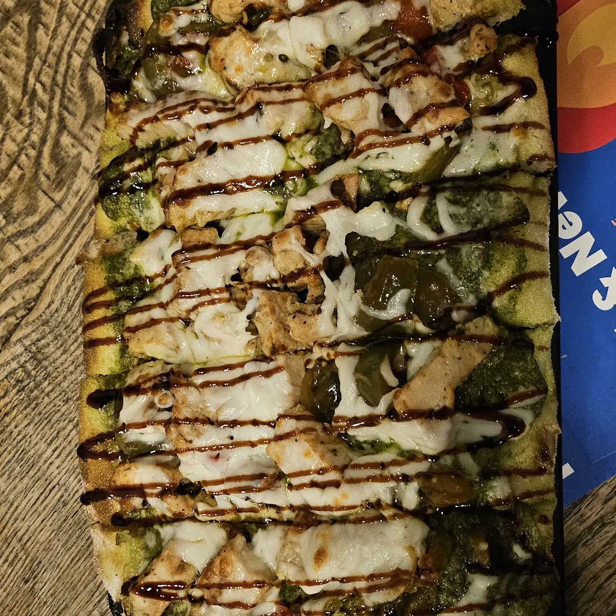 Chicken Pesto Flatbread
