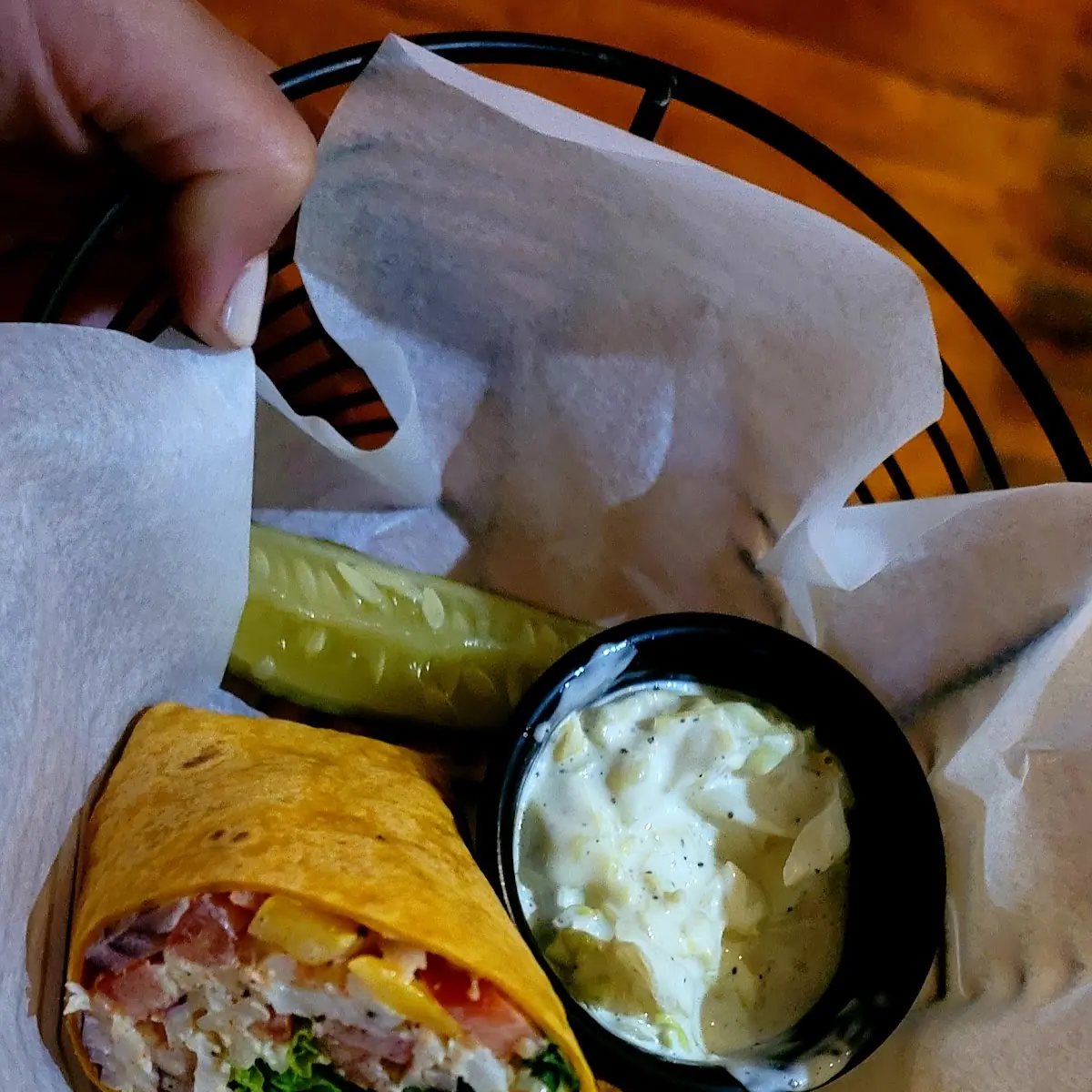 Chicken Caesar Wrap
