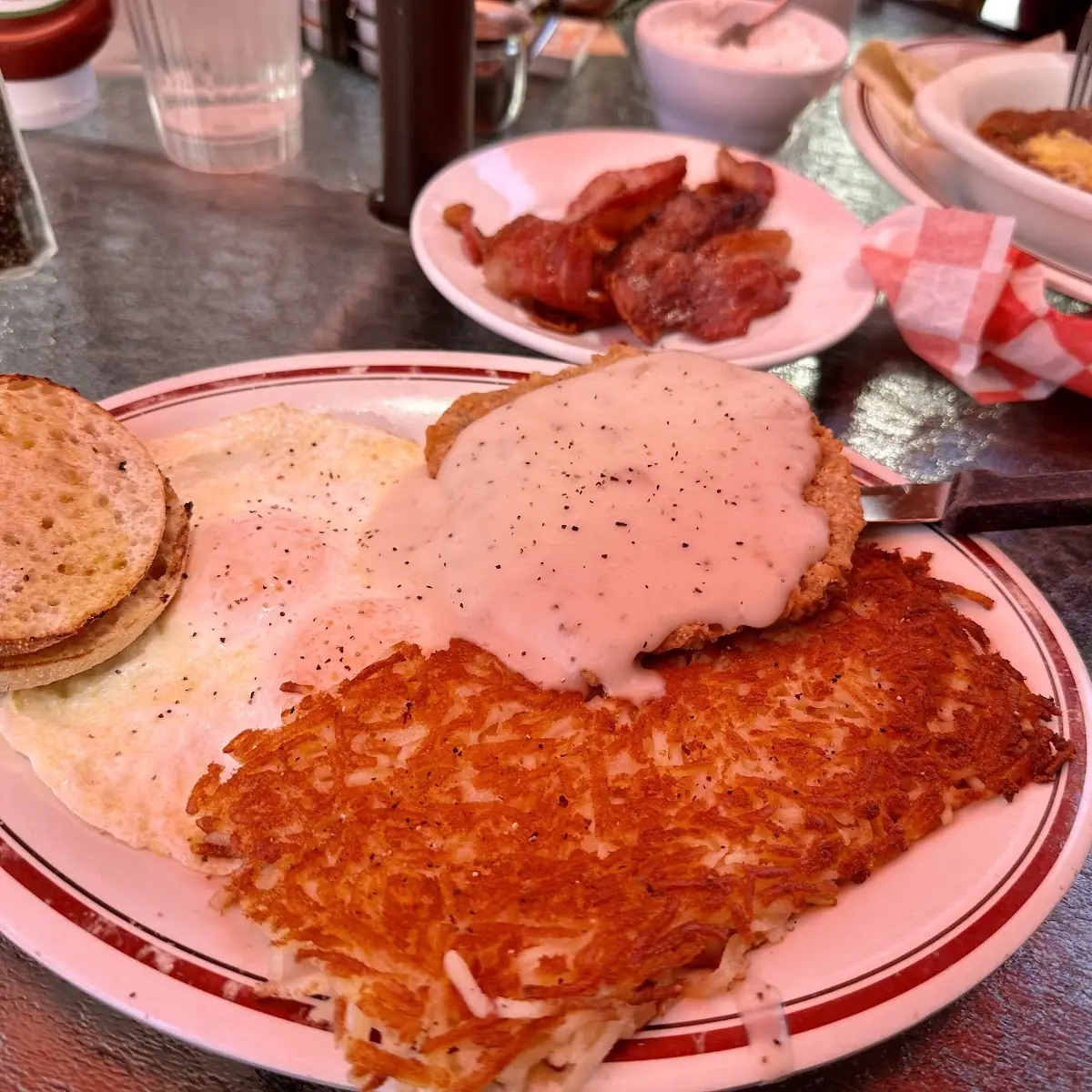Chicken Fried Steak & Eggs