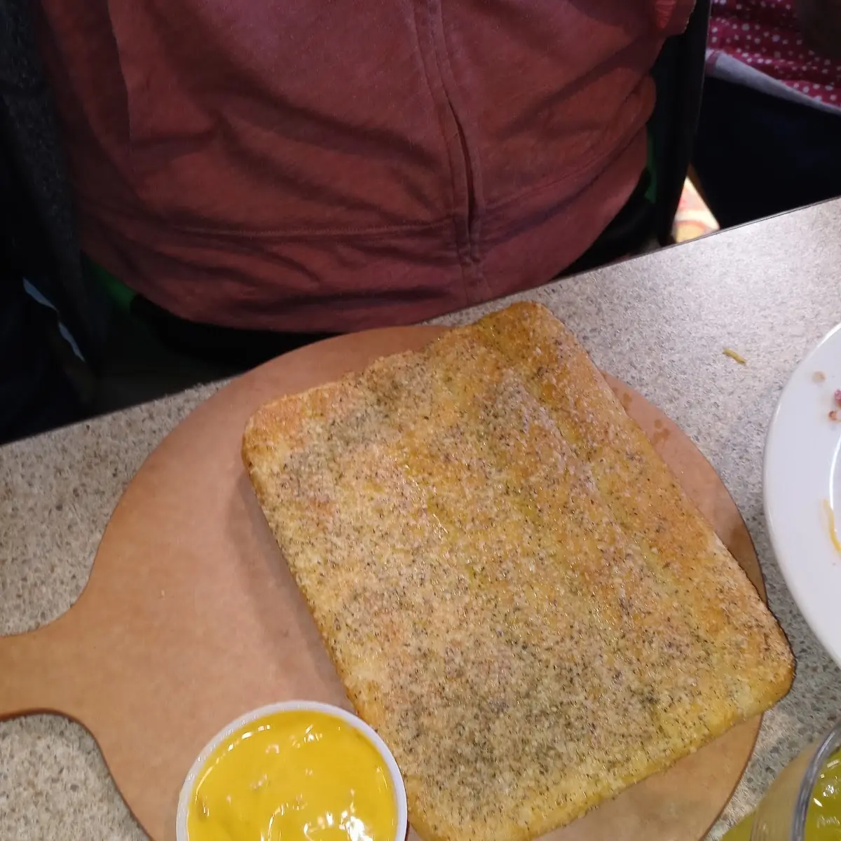 Classic Bread Sticks with Cheese Dip