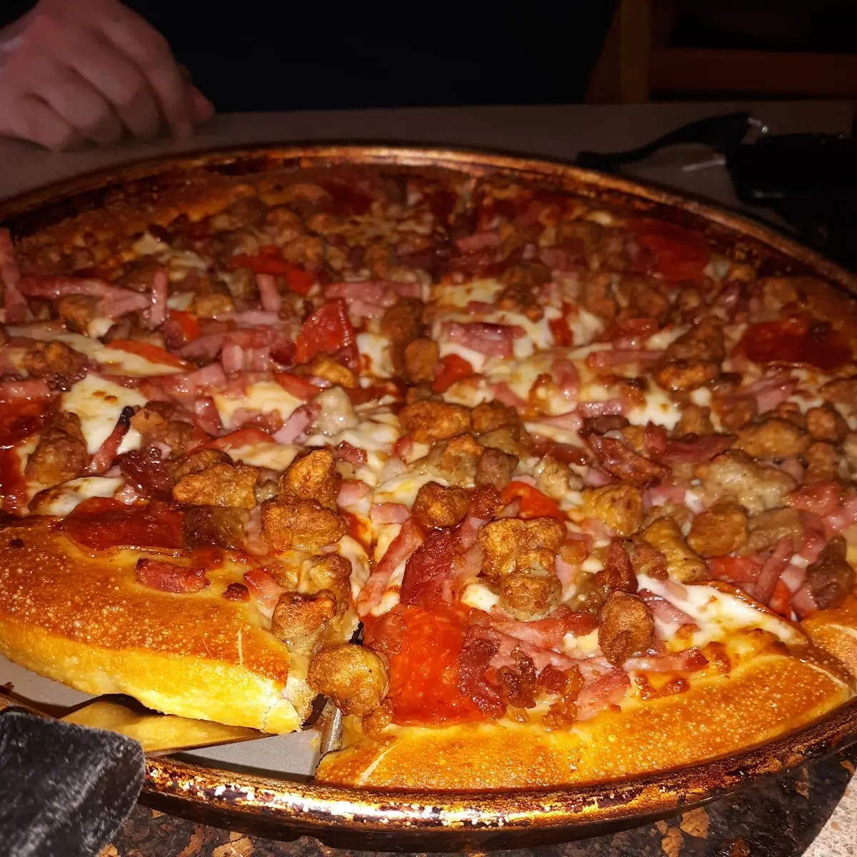 Large Meat Lovers Pizza
